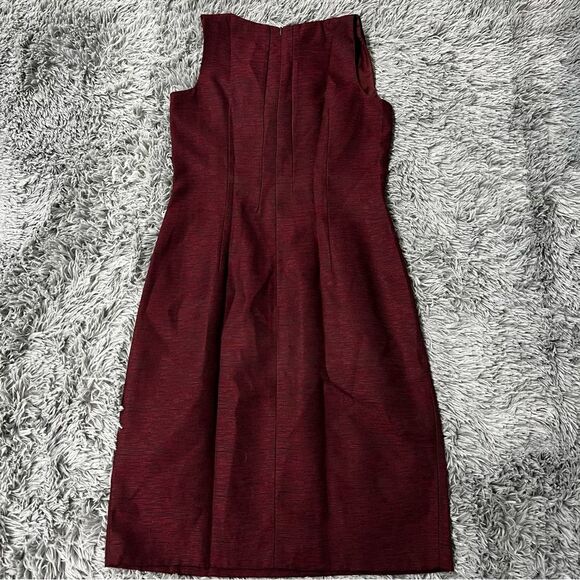 David Meister Sleeveless Square Neck Line Dress Size 4 - Picture 8 of 10